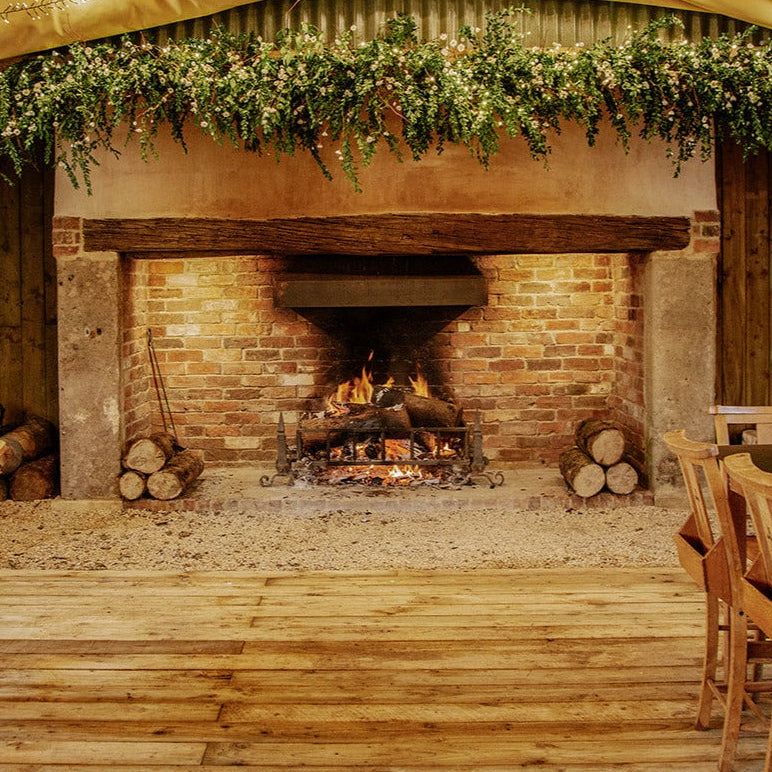 Jolly Nice Cafe Fireplace