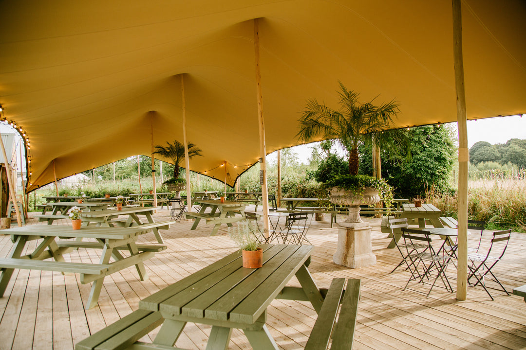 The Deck Outside Seating At Jolly Nice