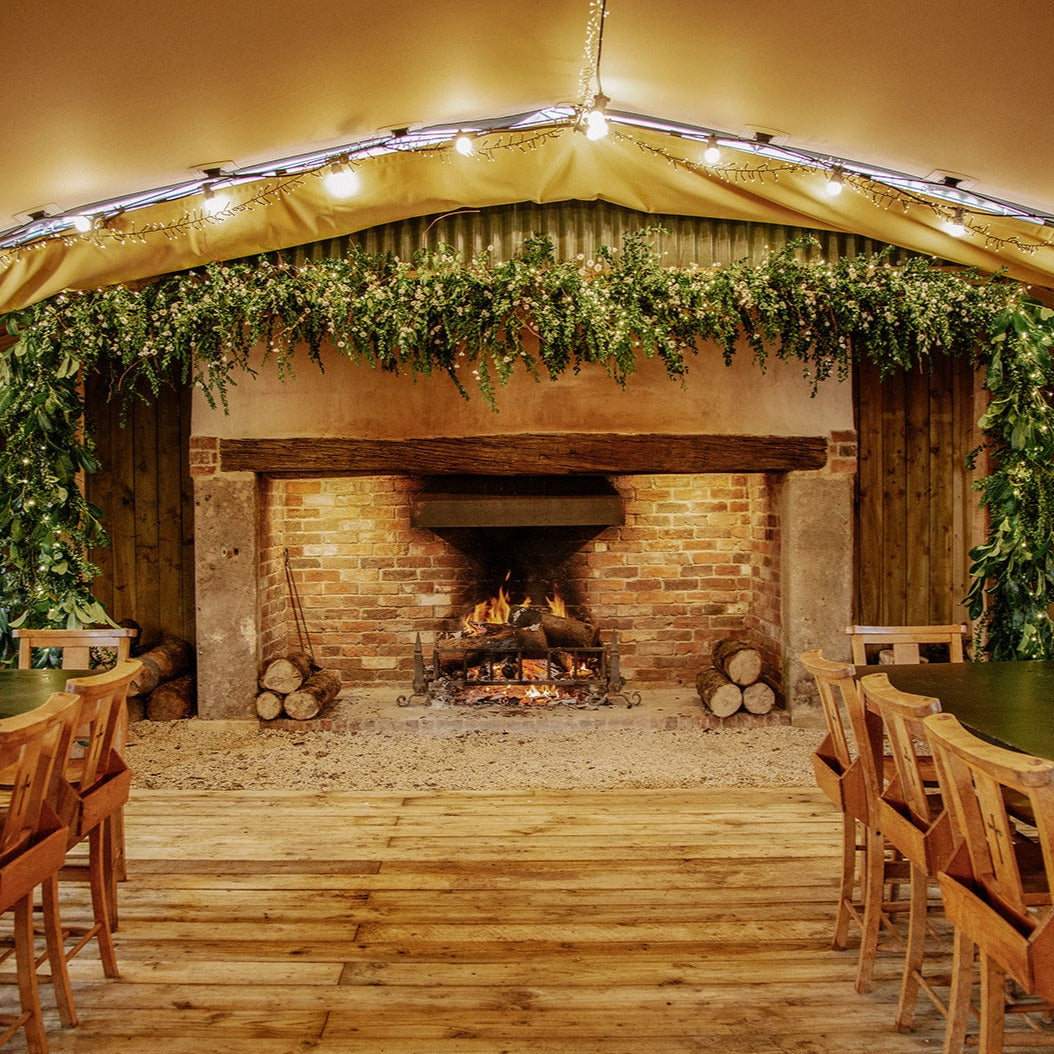 Jolly Nice Cafe Fireplace