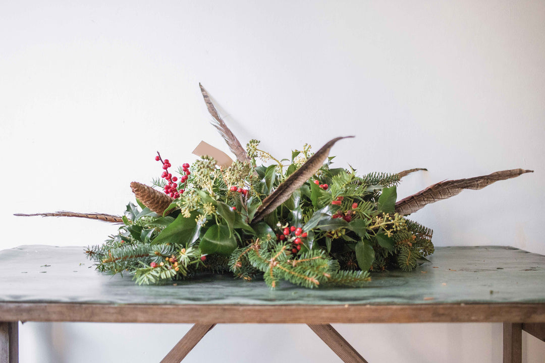 Table Decorations | Round | Red Berries