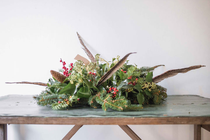 Table Decorations | Round | Red Berries